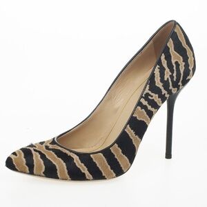 Gucci Tiger Pony Hair Pumps